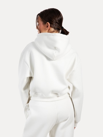 Smilodox Sweatjacke 'Enara' in Weiß