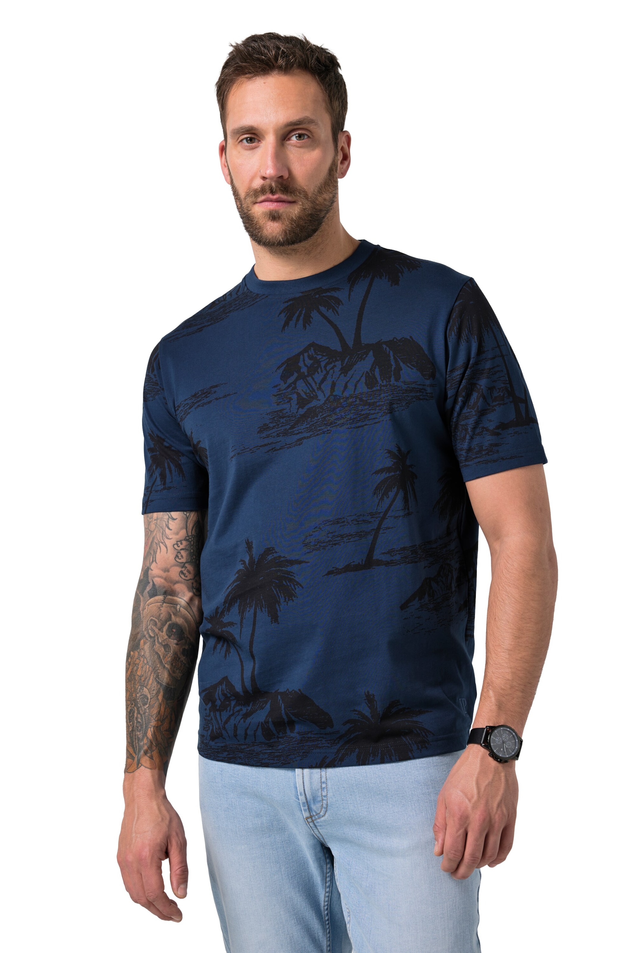 JP1880 Shirt in Blue: front
