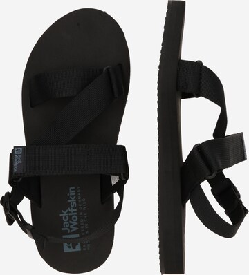 JACK WOLFSKIN Sandalen in Zwart