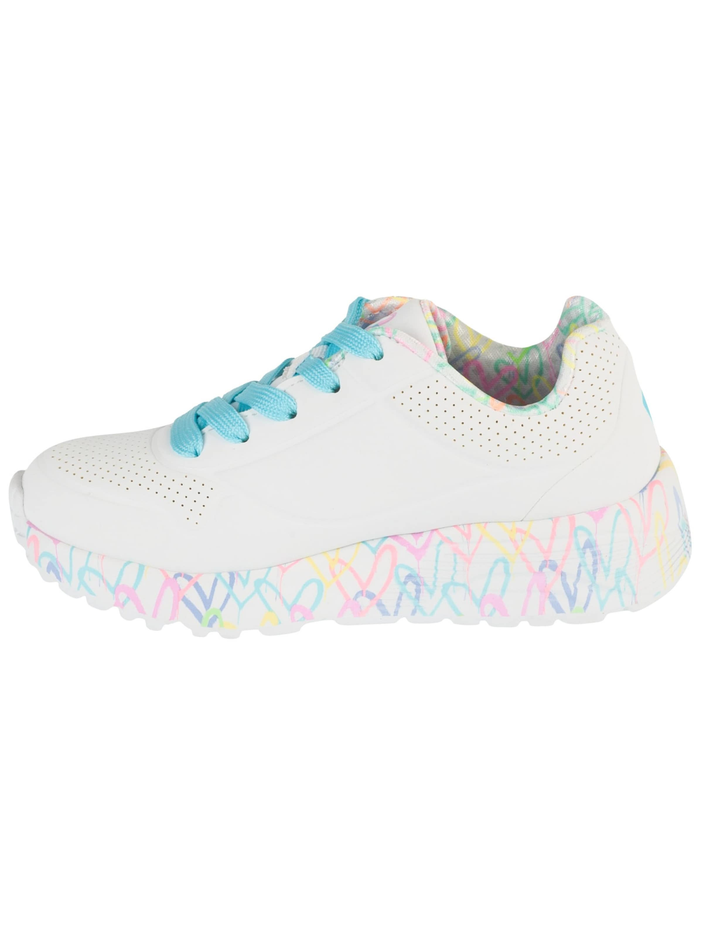 SKECHERS Sneakers 'Skechers Uno Lite' in White: front