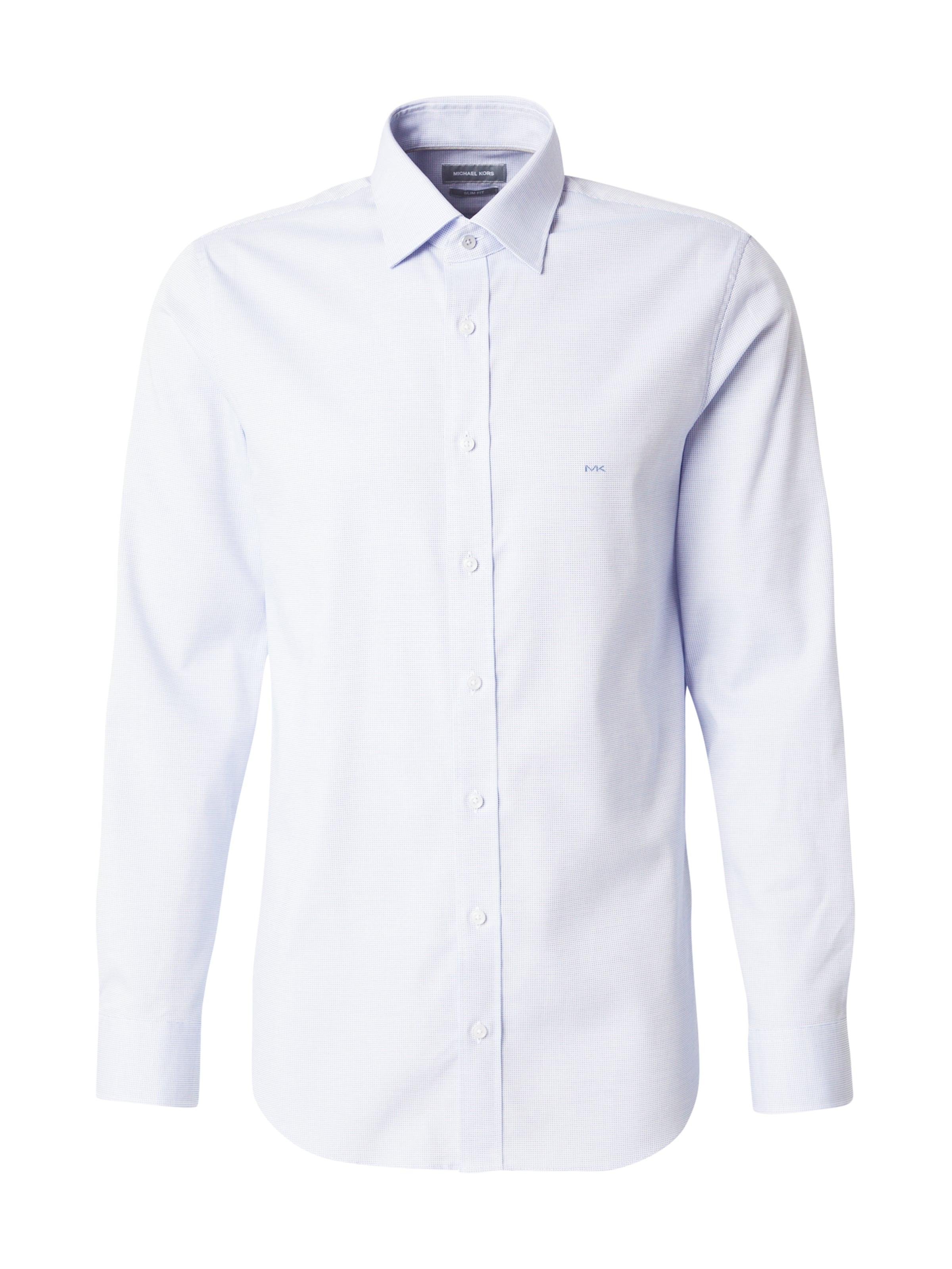 Michael Kors Regular fit Риза в синьо: отпред