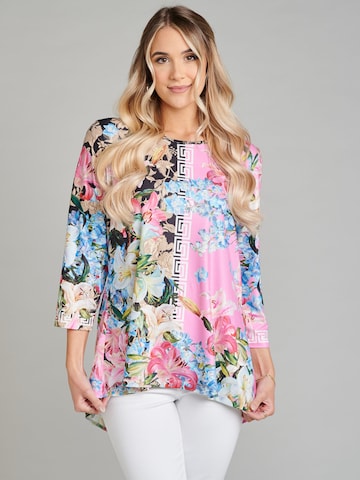 Schiffhauer Munich Blouse 'Cannes' in Mixed colors: front