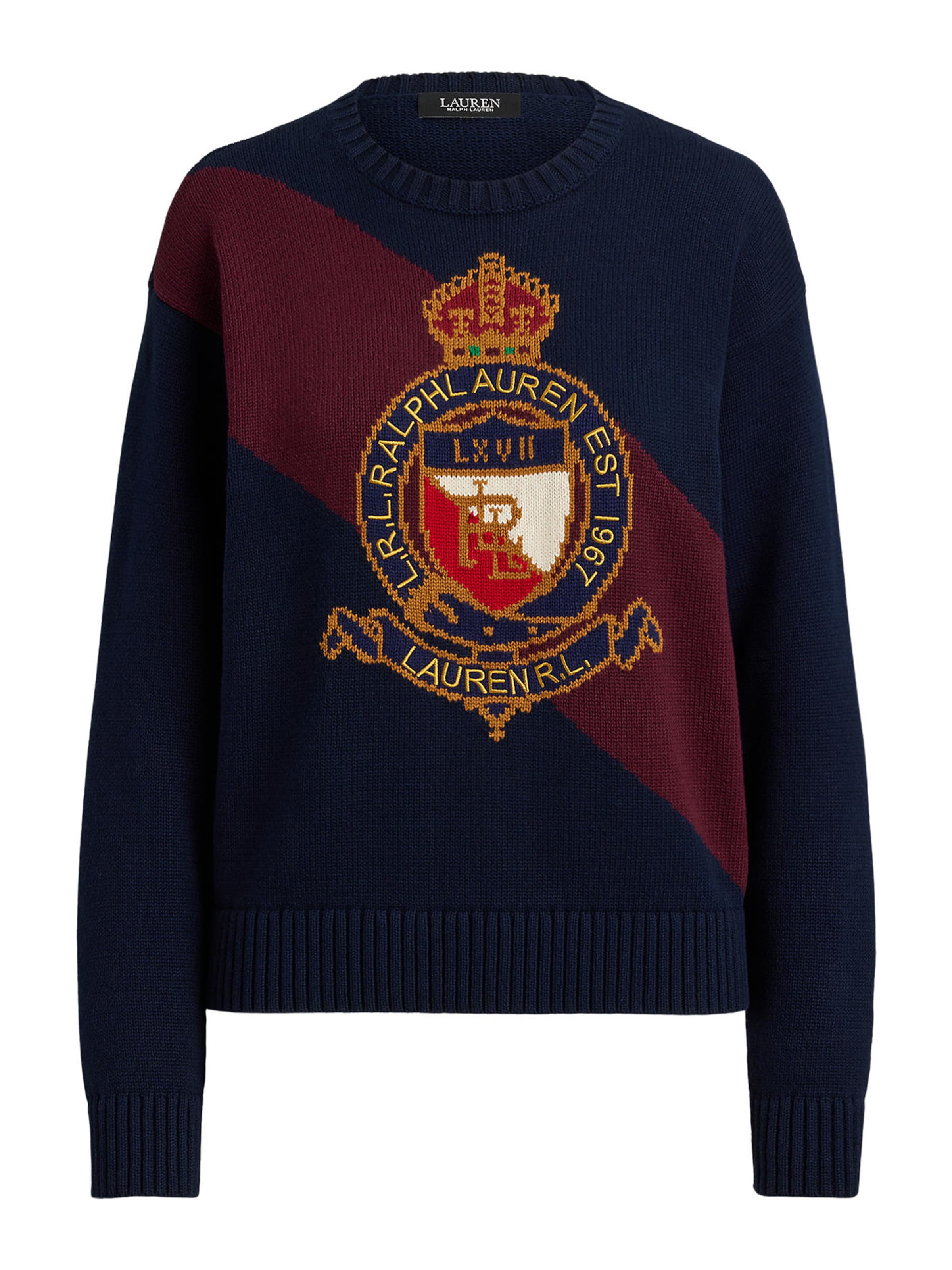 Lauren Ralph Lauren Πουλόβερ σε μπλε: μπροστά