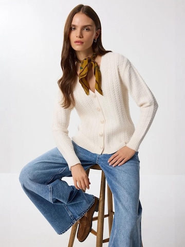 Happiness İstanbul - Casaco de malha em branco