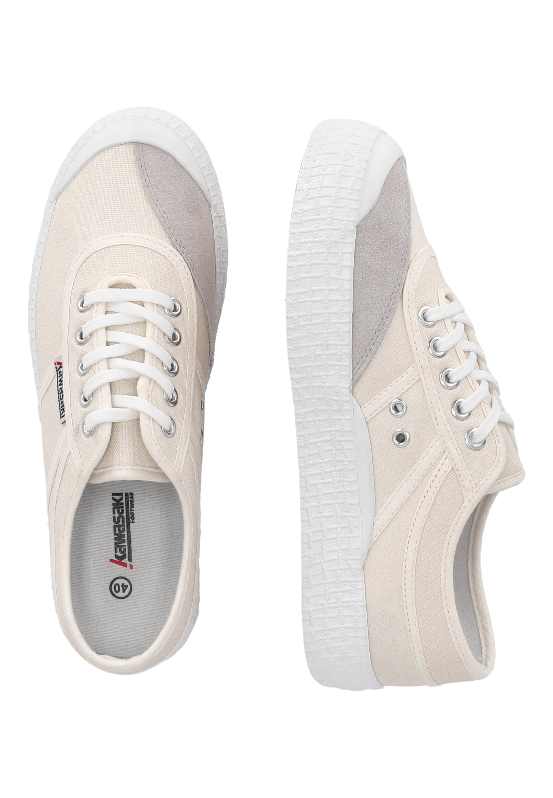 KAWASAKI Platform trainers 'Original 3.0' in White