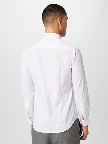 Coupe regular Chemise business BURTON MENSWEAR LONDON en blanc