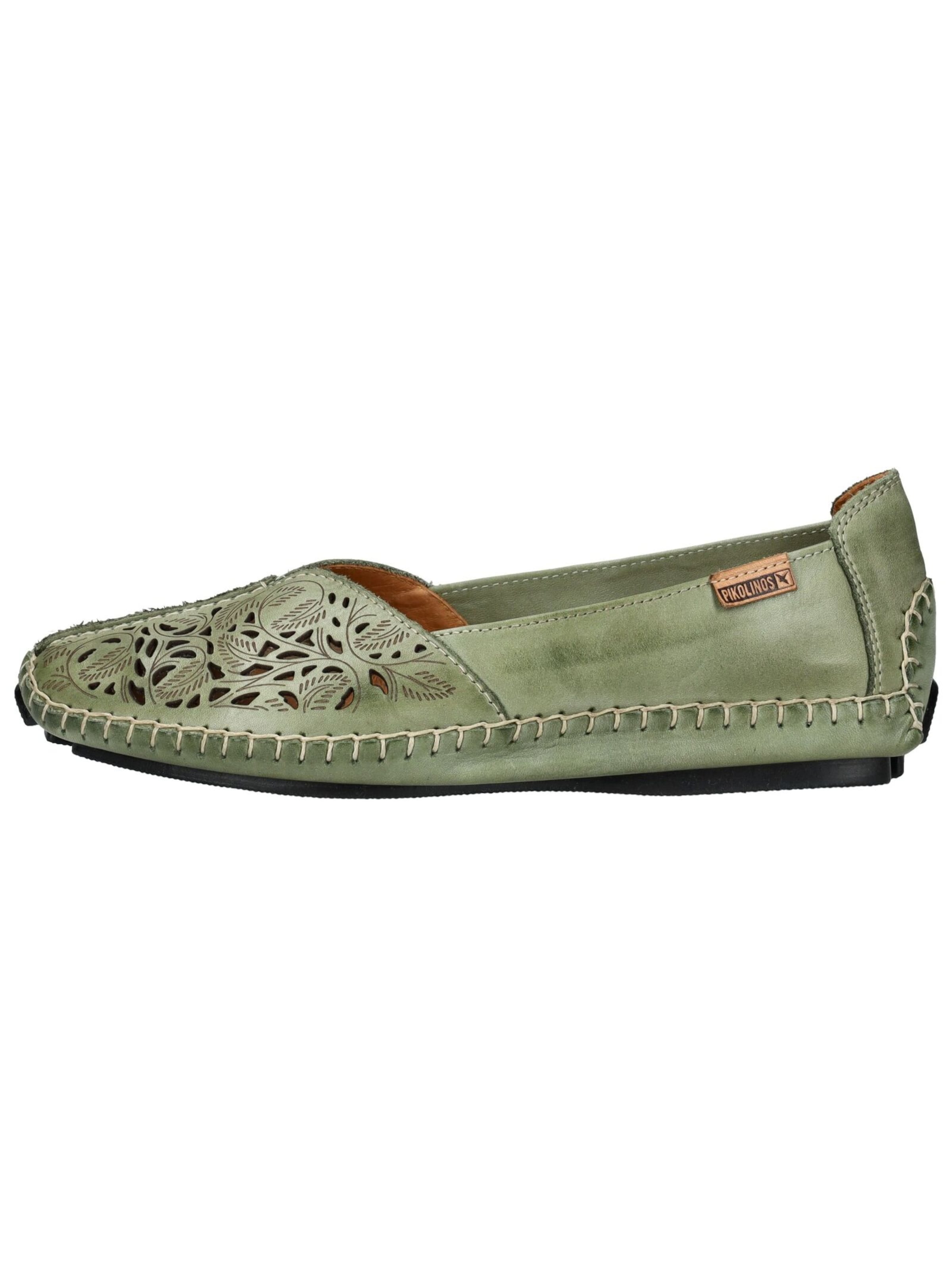 PIKOLINOS Classic Flats in Green