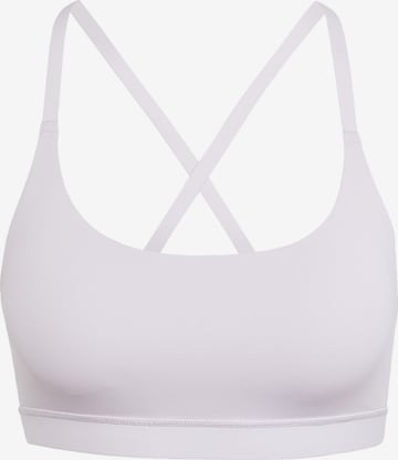 Soutien-gorge de sport 'All Me' ADIDAS PERFORMANCE en blanc : devant