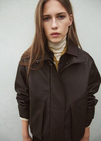 MANGO Between-Season Jacket 'East' in Brown