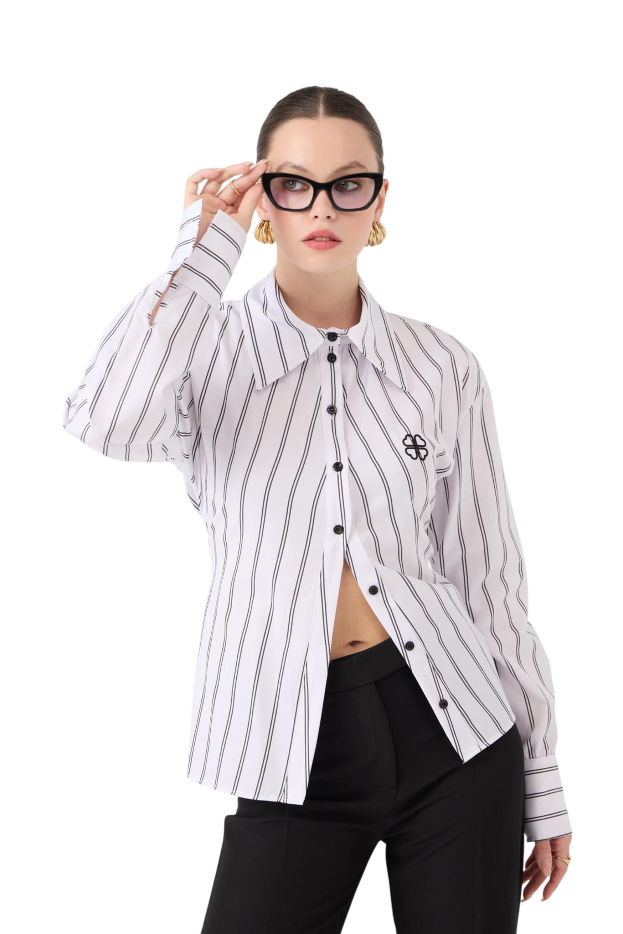 HOLLY LOLLY Blouse in Wit