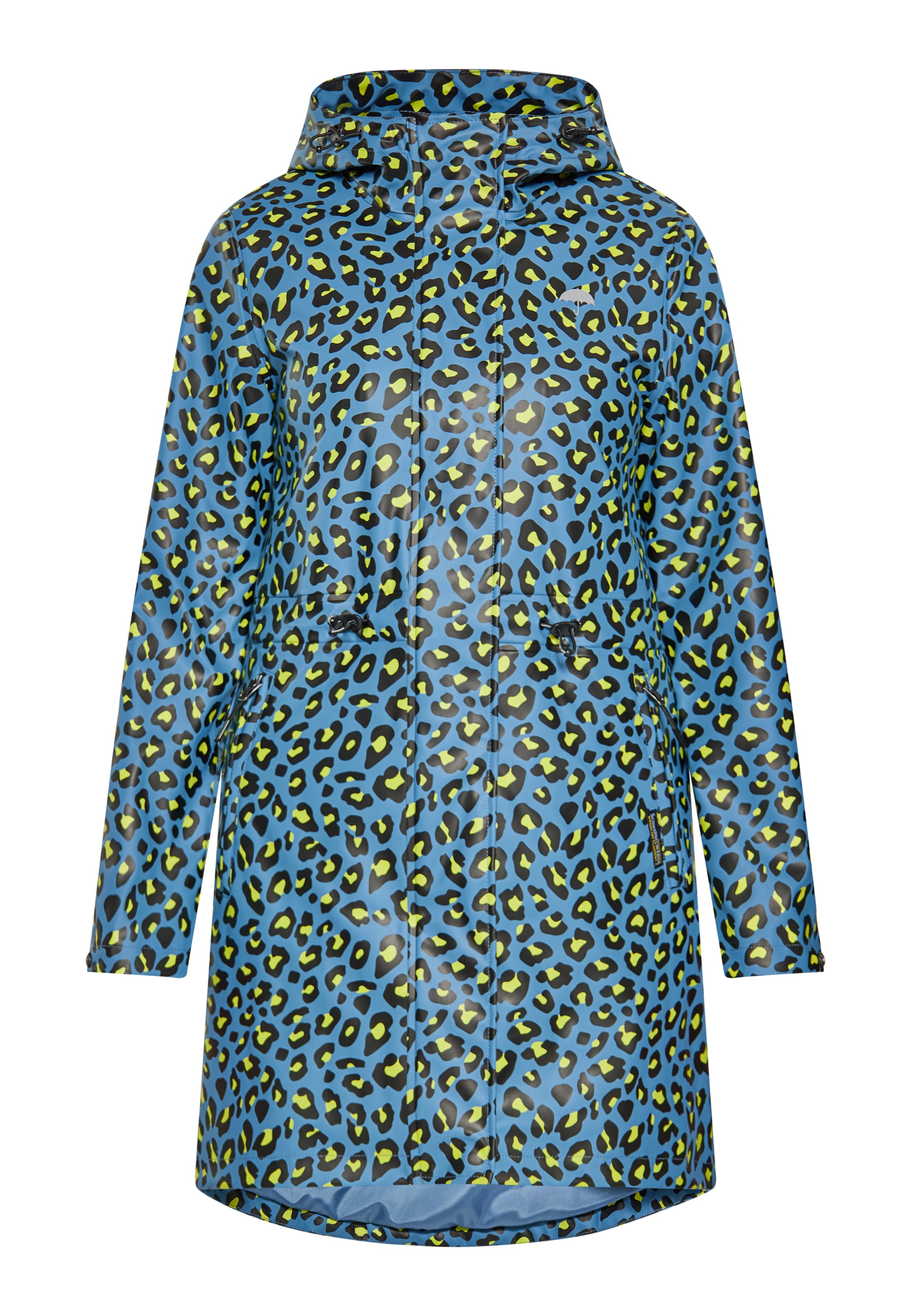 Schmuddelwedda Funktionsjacka i blå: framsida