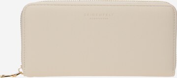 Seidenfelt Manufaktur Tegnebog 'Smilla' i beige: forside