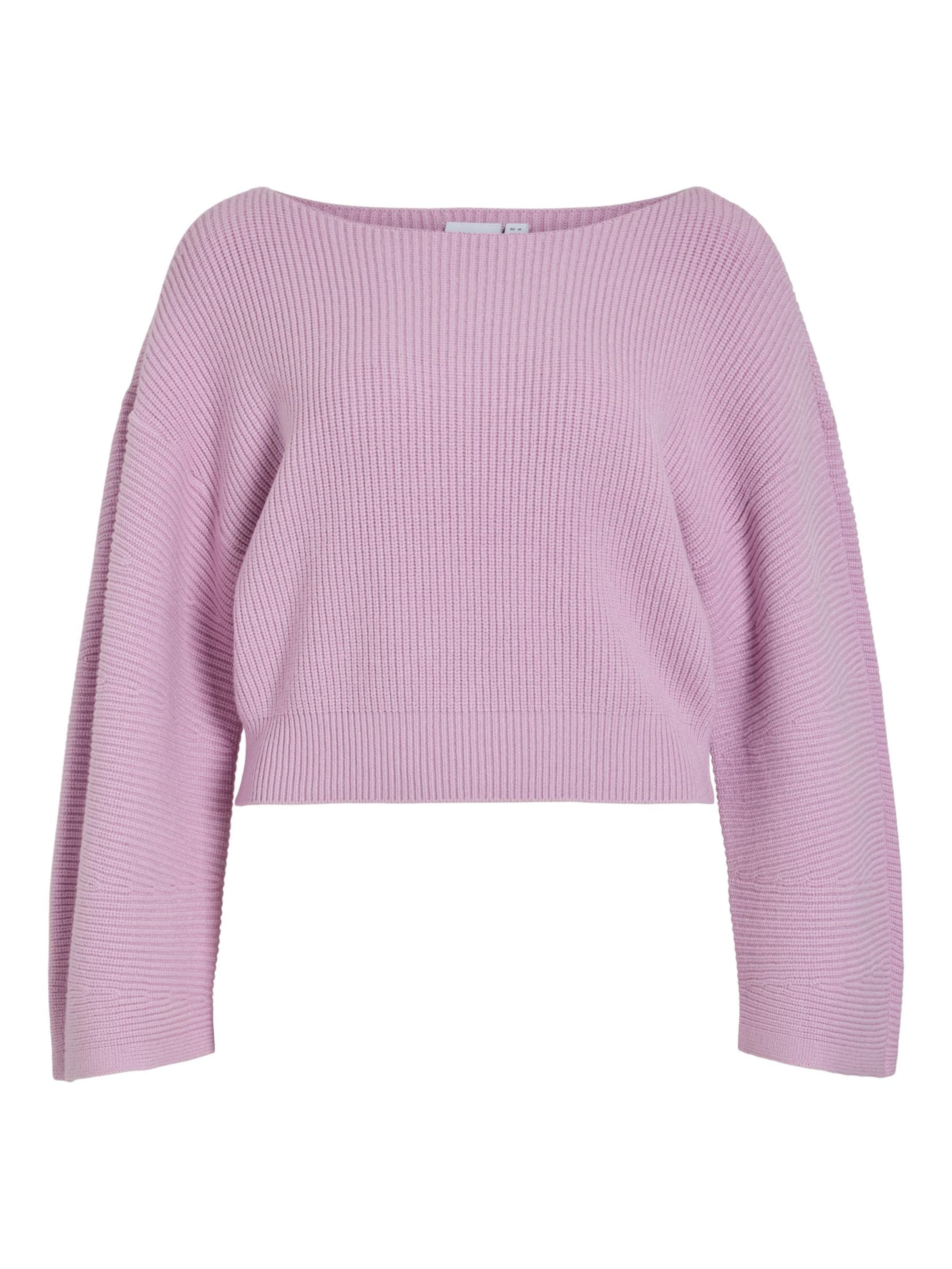 VILA Sweater in Pink: front