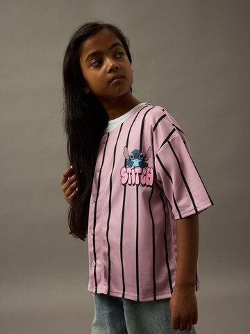 NAME IT - Blusa 'Stitch' en lila