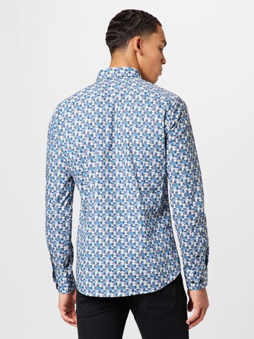 Slim fit Cămașă 'Pit' de la JOOP! pe albastru