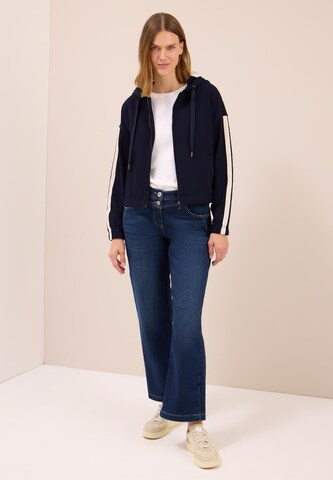 CECIL Zip-Up Hoodie in Blue