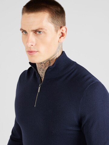 Calvin Klein Пуловер в синьо