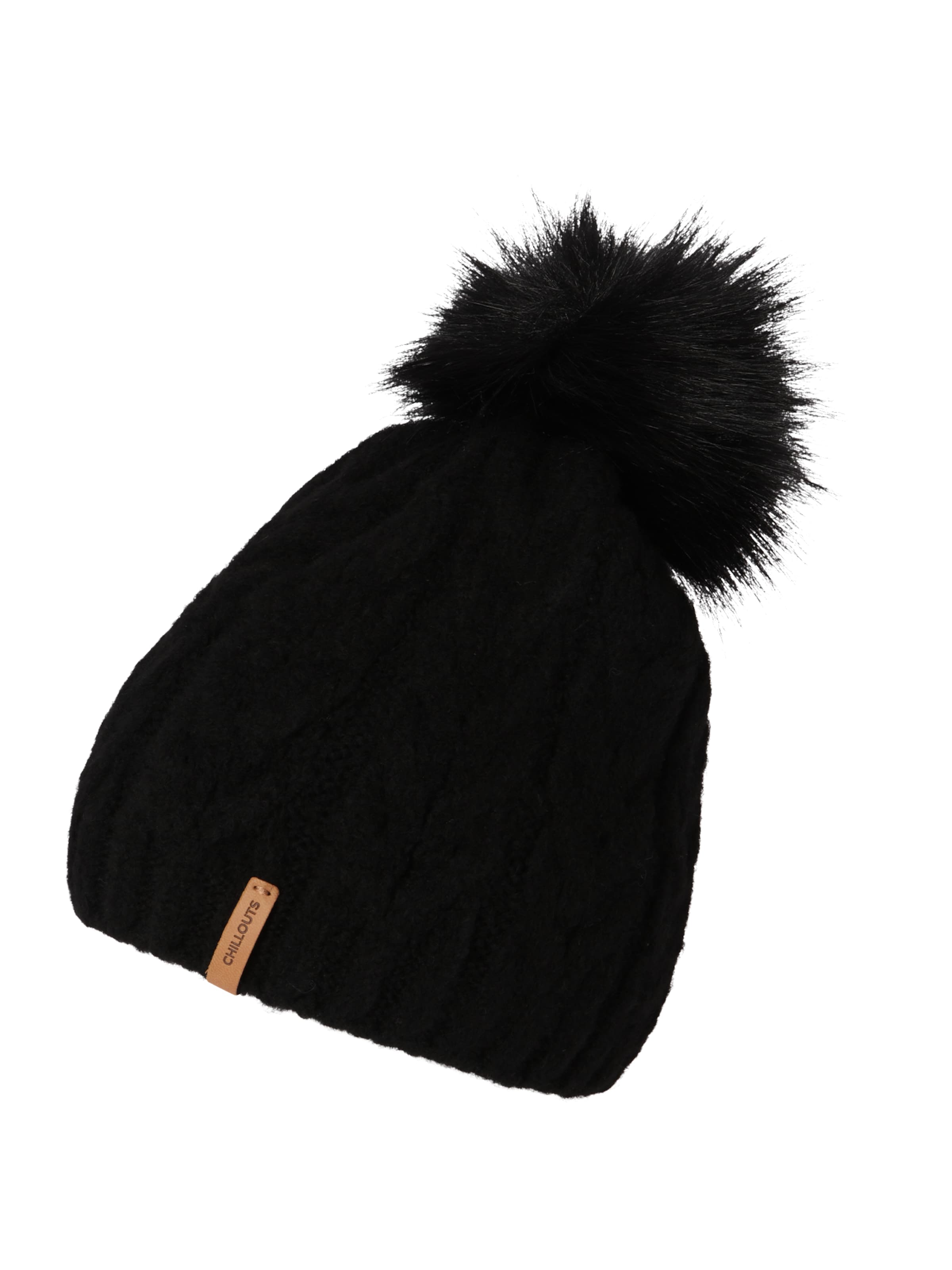 chillouts - Gorros 'Flora' em preto: frente