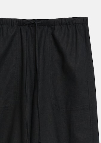 Wide Leg Pantalon COMMA en noir