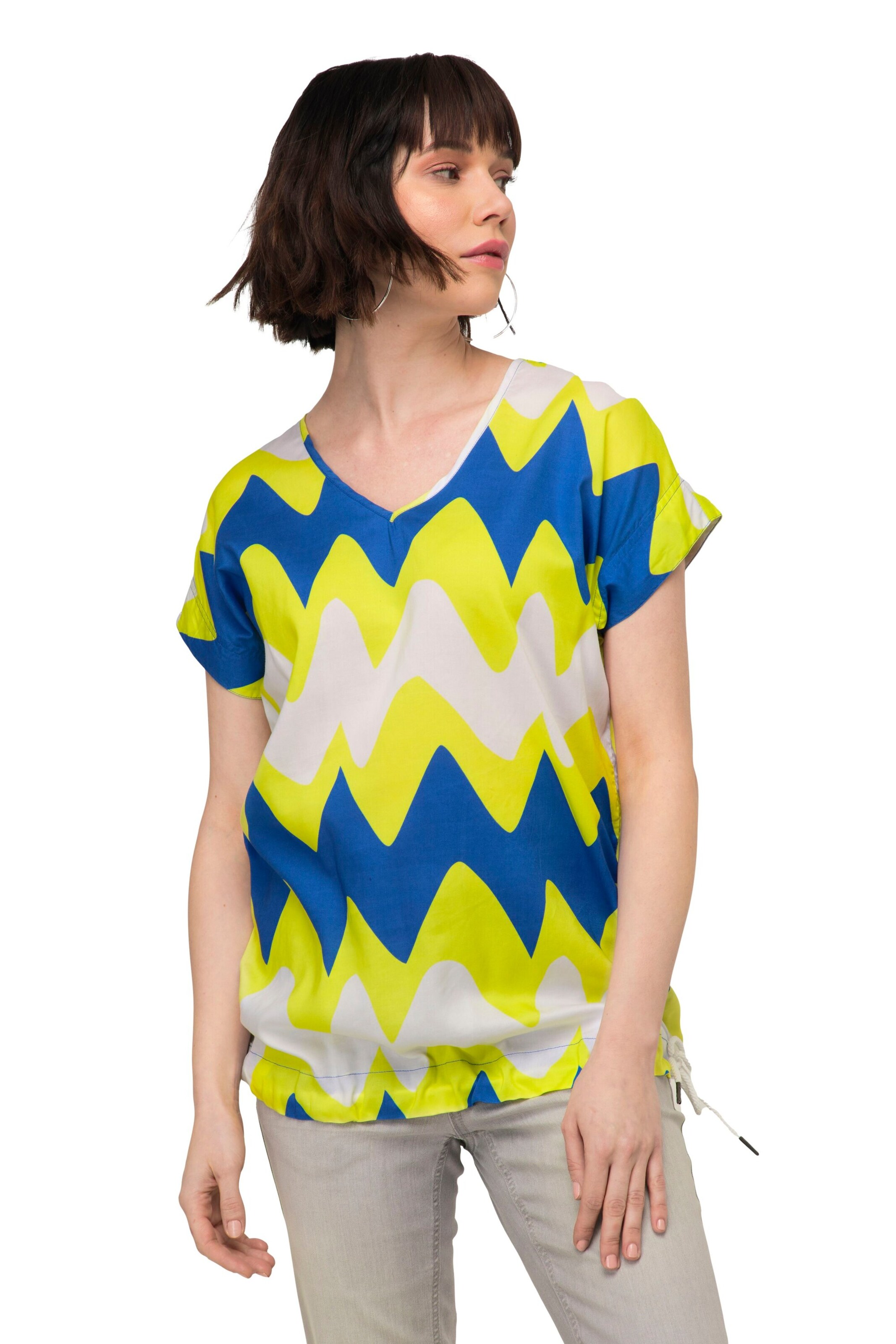 LAURASØN Bluse in Gelb: Vorderseite