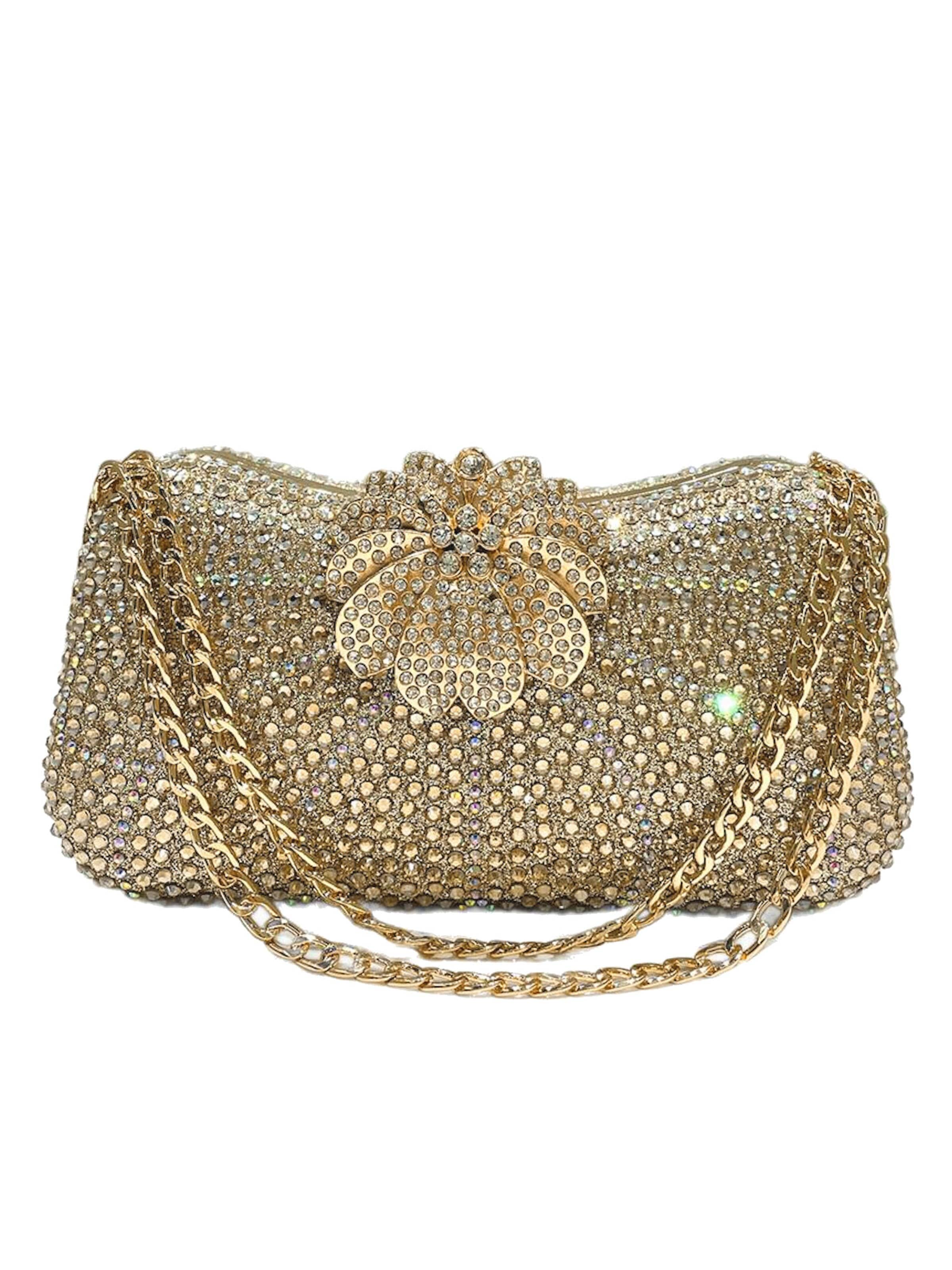 Tomshop24-7 Handbag 'Milena' in Gold: front