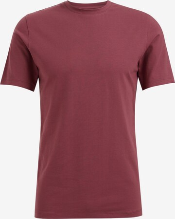 T-Shirt WE Fashion en violet : devant