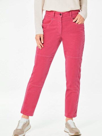 Regular Pantalon Goldner en rose : devant