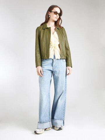 PIECES Bluzka 'PCArmorine' w kolorze żółty