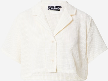 The Couture Club Blouse in Geel: voorkant