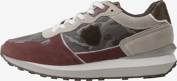 19V69 ITALIA Platform trainers ' Mio ' in Grey: front