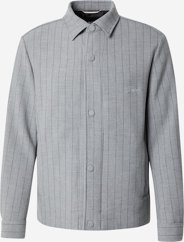 BOSS Välikausitakki 'Carper' värissä harmaa: etupuoli