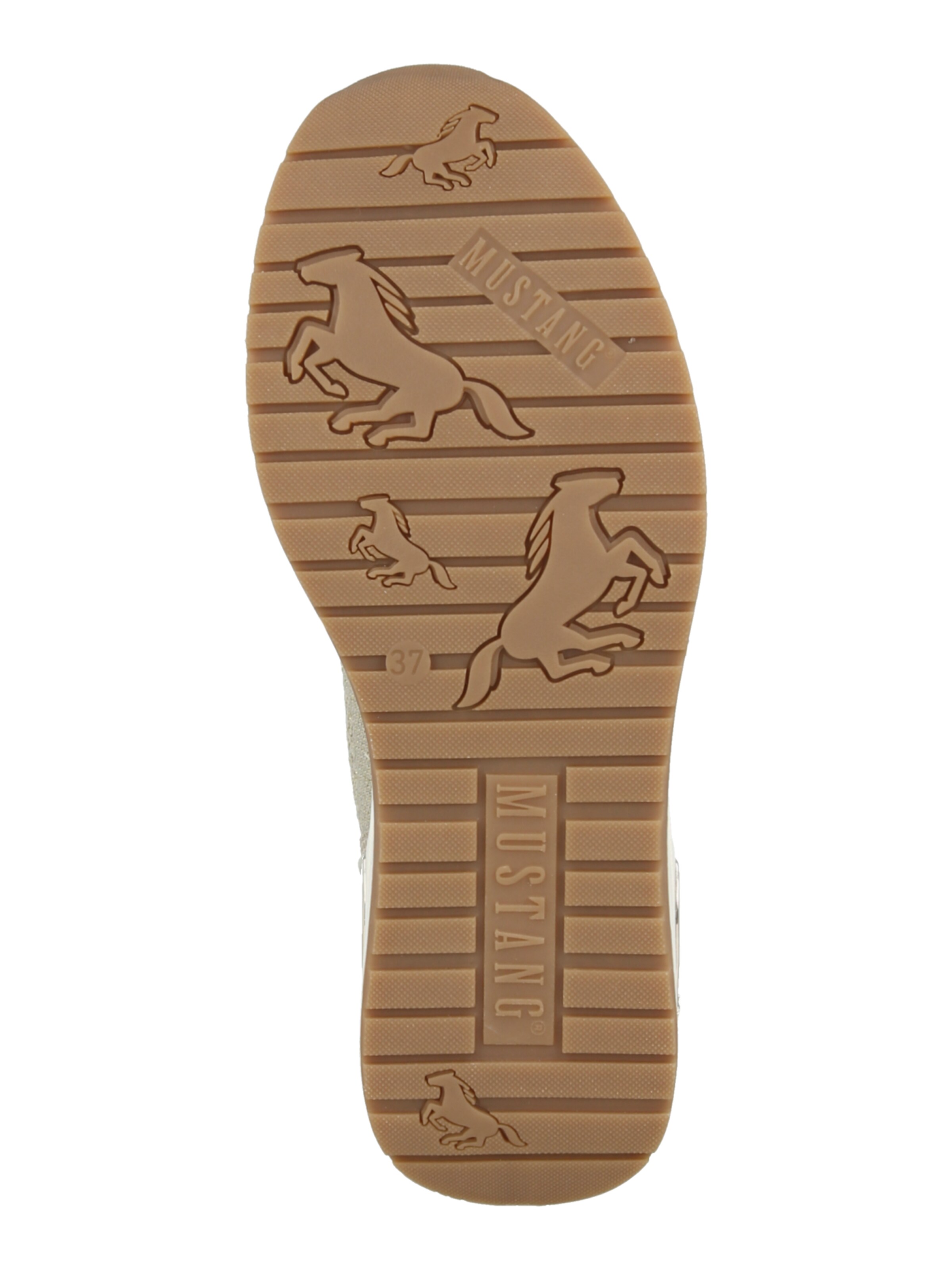 Baskets basses MUSTANG en beige