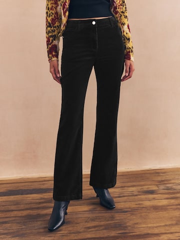 Next Boot cut Trousers in Black: front