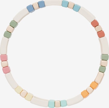 Bracelet 'Enamel Tiles L' A&C Oslo – Nordic Design Jewellery en blanc : devant