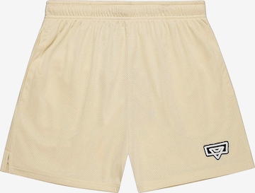 Bucketz Shorts in Beige: Vorderseite
