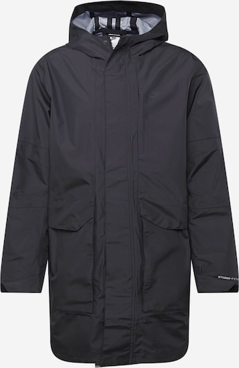 Nike Sportswear Parka mi-saison en noir, Vue avec produit