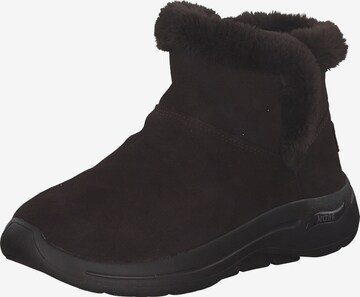 SKECHERS Ankle Boots in Brown: front