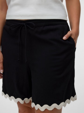 Regular Pantalon Vero Moda Curve en noir