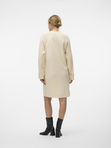 VERO MODA Knit dress 'Gold' in Beige