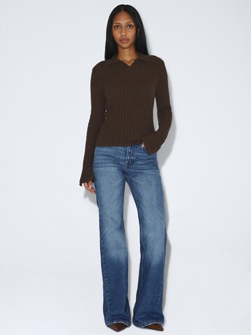 Dr. Denim Top 'Drdenimaiya Sweater' in Brown