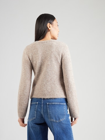 ONLY Sweater 'ONLZaggie' in Beige