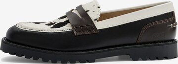 Caval - Mocassins 'Tailor' em branco: frente