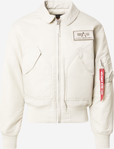 Demisezoninė striukė 'CWU 45' iš ALPHA INDUSTRIES, spalva – akmens, Prekių apžvalga