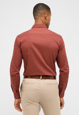 ETERNA Slim Fit Businesshemd in Rot