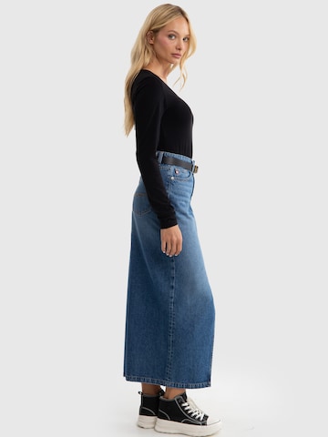 BIG STAR Skirt 'Tori' in Blue