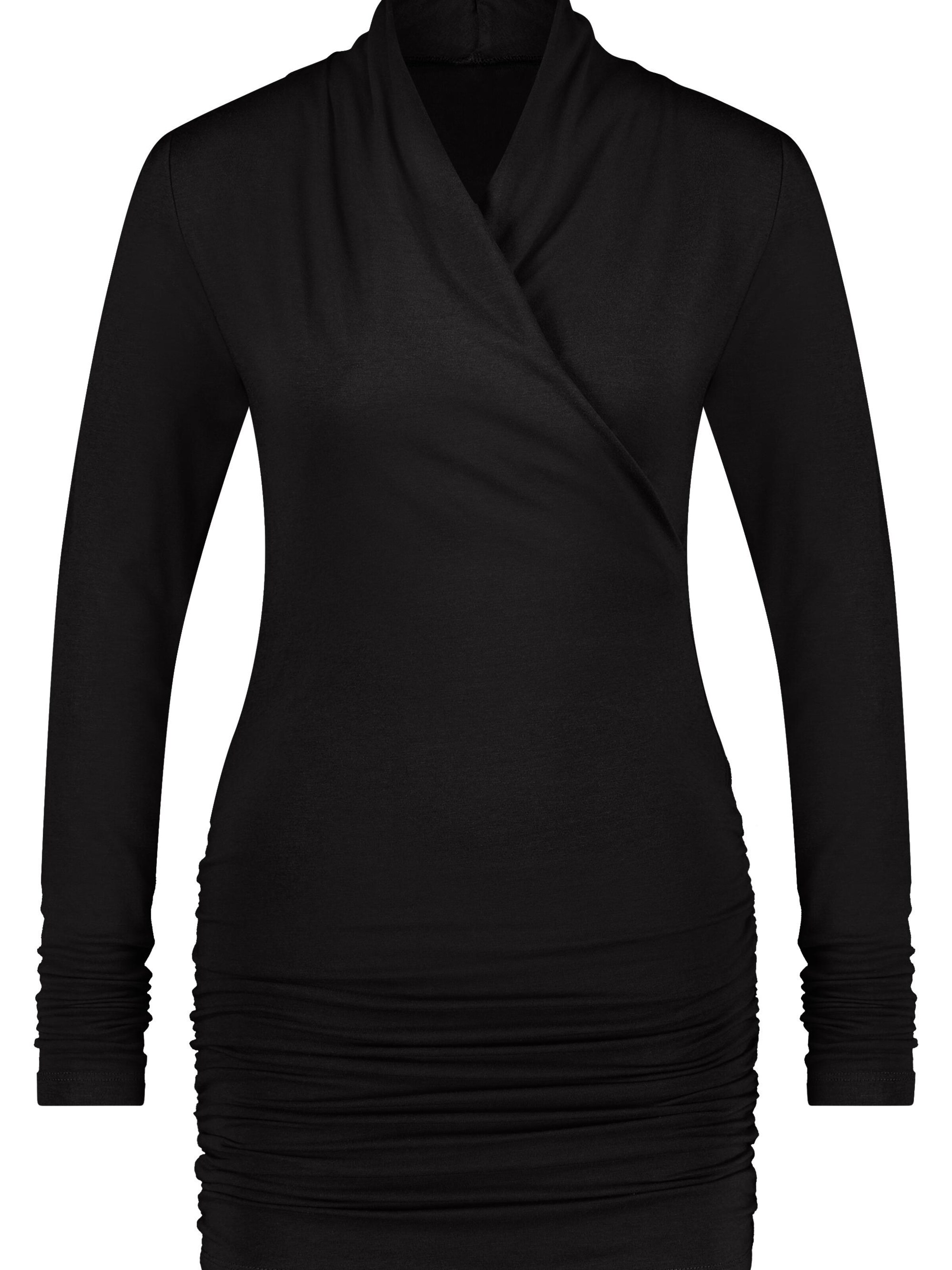 Urban Goddess Yoga & Activewear Sports Top 'Good Karma' in Black: front