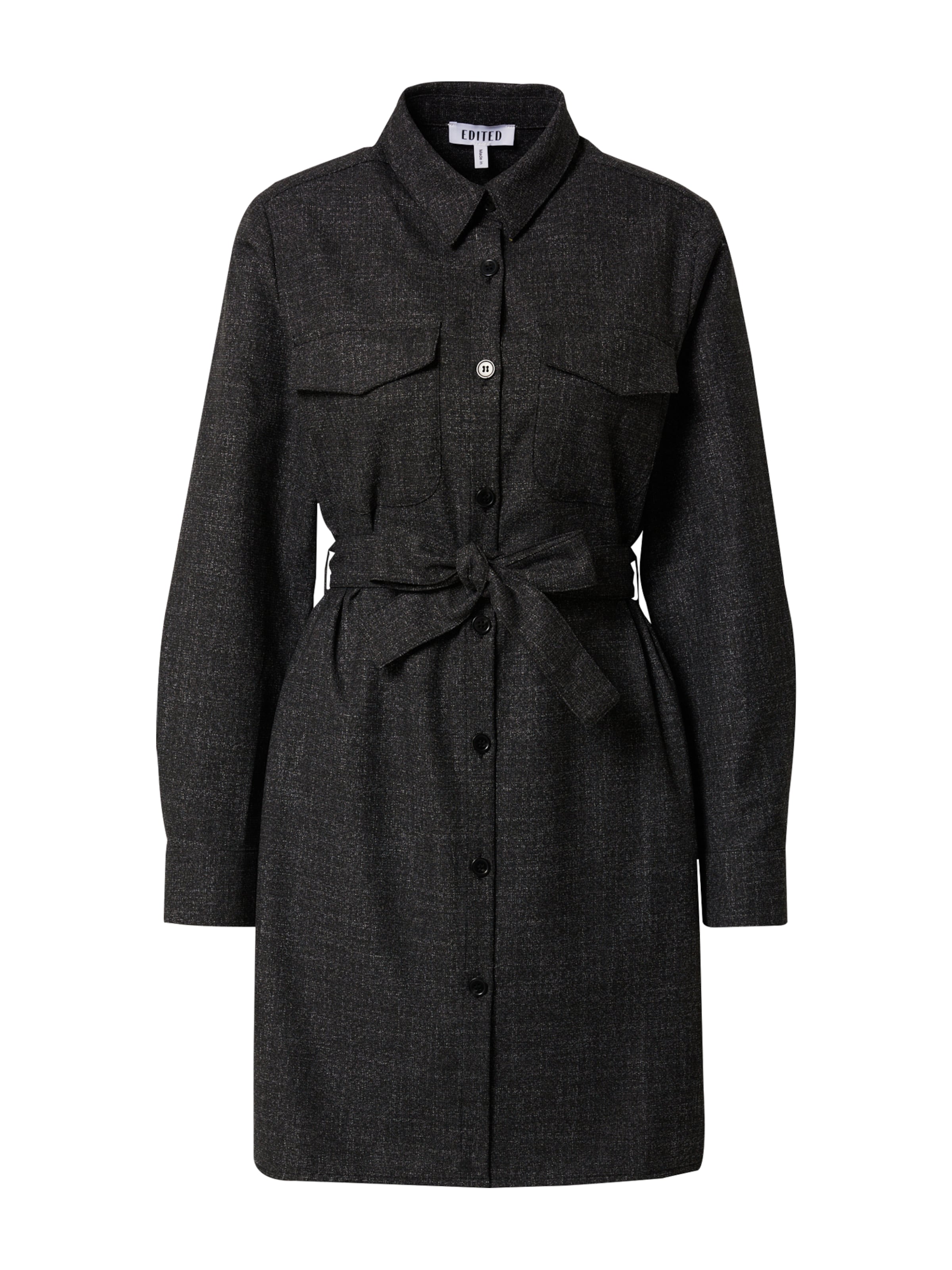 EDITED Kleid 'Annabel' in Grau: Vorderseite