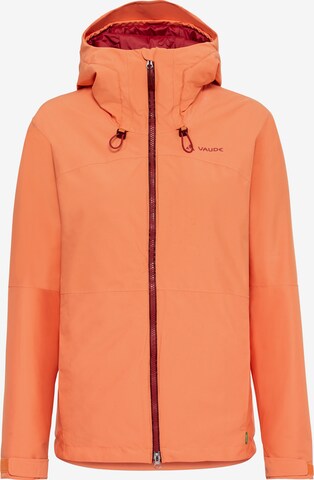 VAUDE Outdoorjacke 'Neyland II' in Orange: predná strana