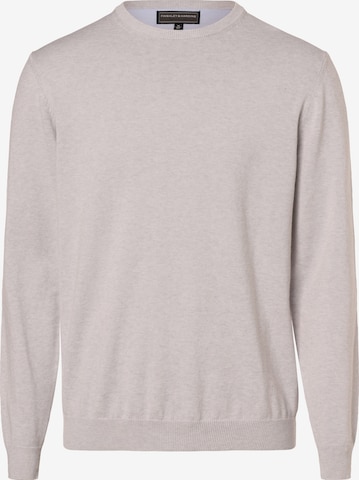 Finshley & Harding Pullover in Grau: predná strana