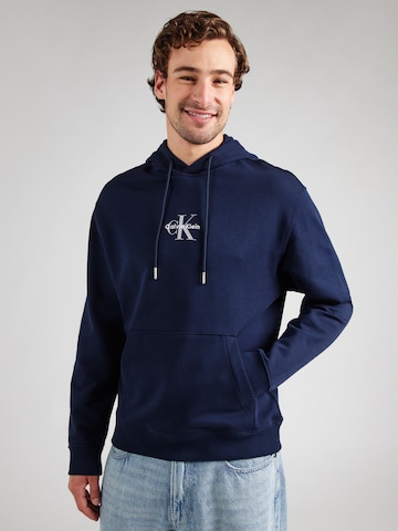 Calvin Klein Jeans Collegepaita värissä sininen: etupuoli